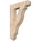Ekena Millwork Funston Arts & Crafts Smooth Bracket, Douglas Fir, 3 1/2"W x 18"D x 26"H BKT04X18X26FST03SDF - alternate 1